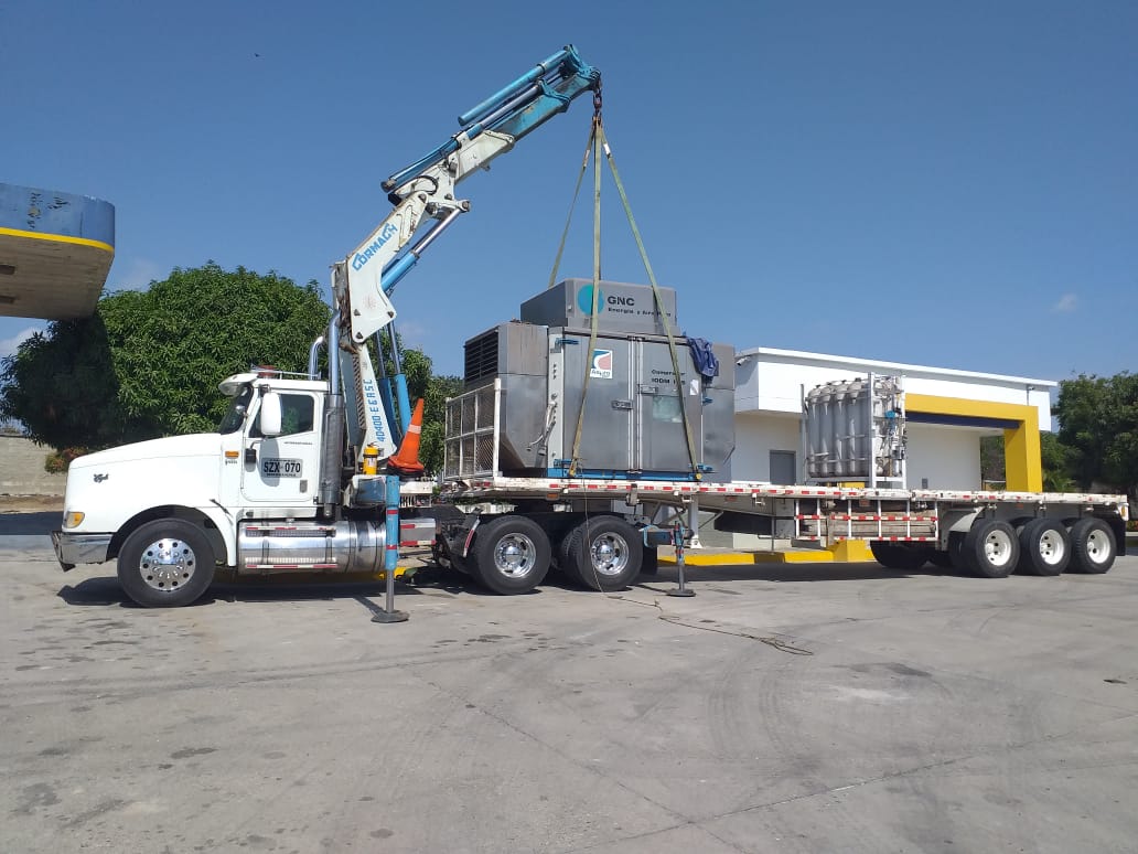 Brazo articulado Cormach 10 Ton - Cama alta